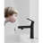 Matte Black Bathroom Sink Faucet, 1 Hole Deck Mount, Twoone Flow & Fountain Modes, Scratch, , Setup Faucet For Corrosion, Aerator, Diy Installation Guide-121615964