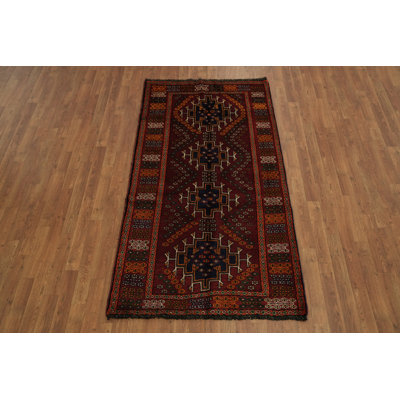 Exquisite Wool Handmade Traditional Rug 2x8