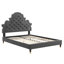 Lit plateforme en velours Performance Modway Gwyneth-90296054-86447125