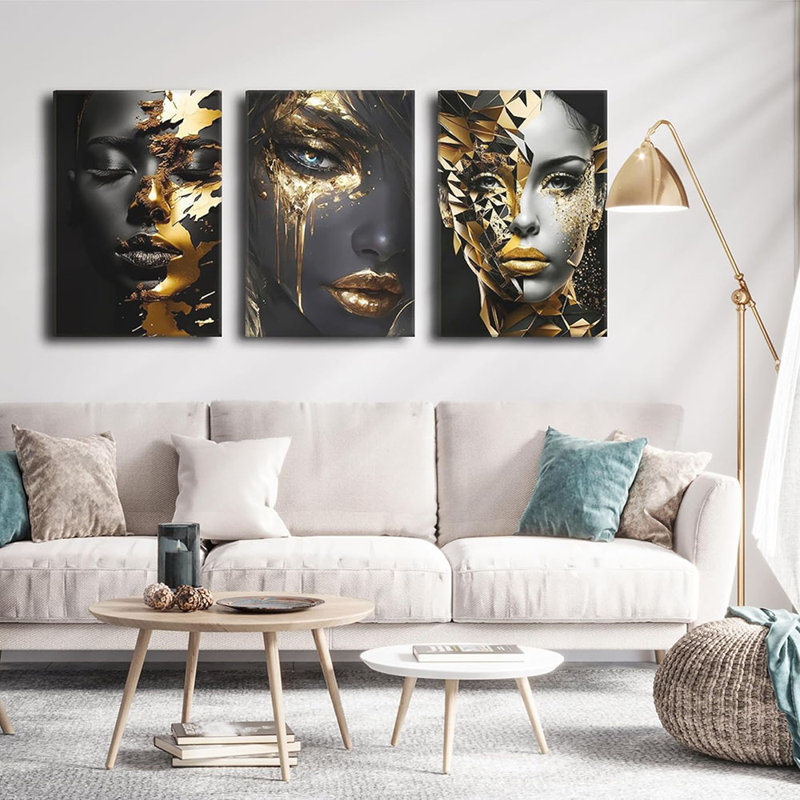 3 Piece Wrapped Canvas Print