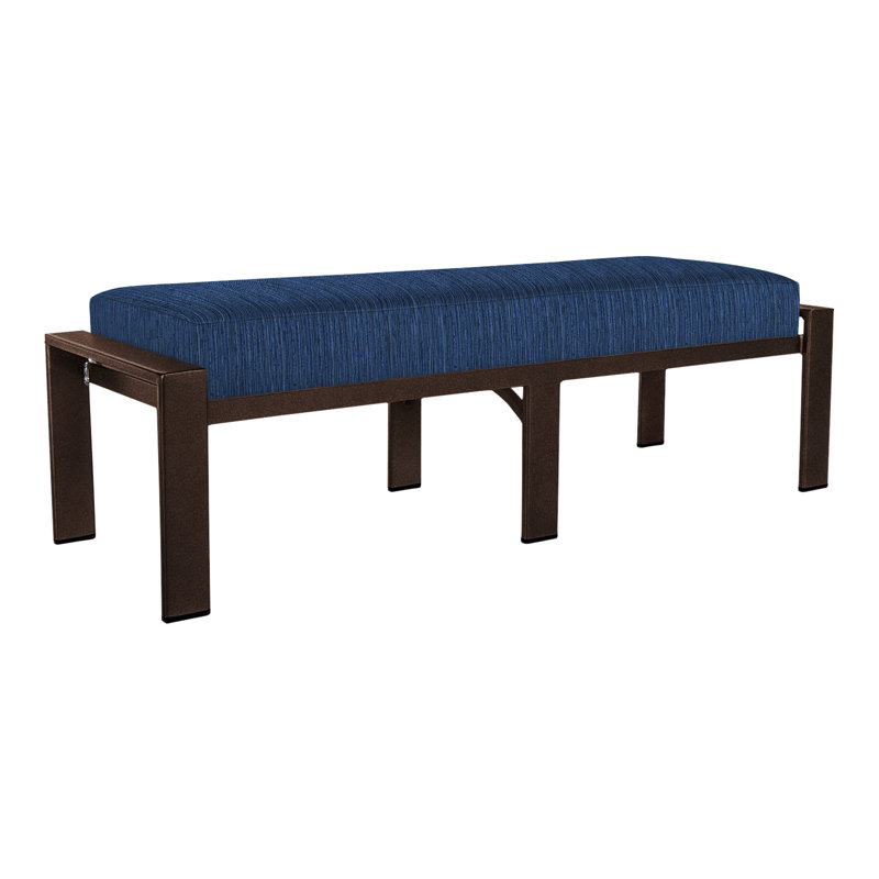 Studio Outdoor Bench, Copper Creek, Harris Stone