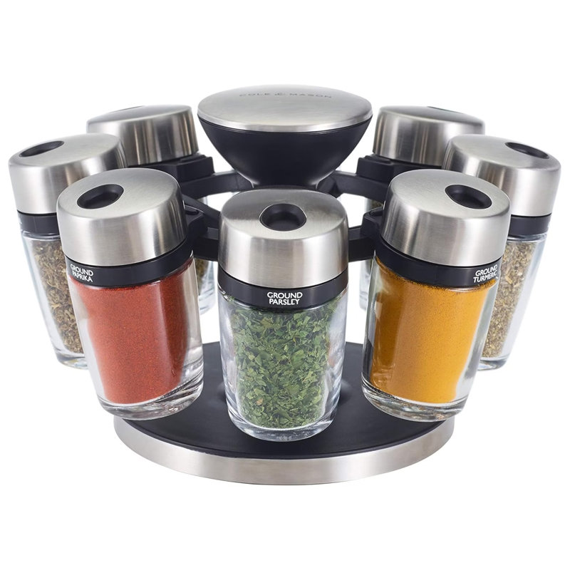 Spice Jar & Rack Set
