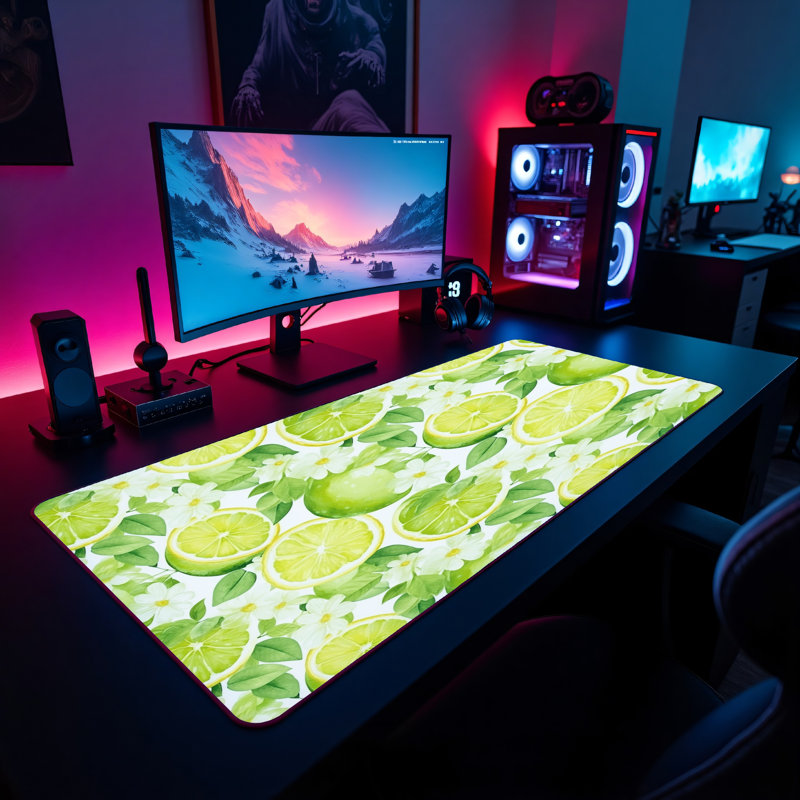 Polyester Desk Pad, 23.6x13.8
