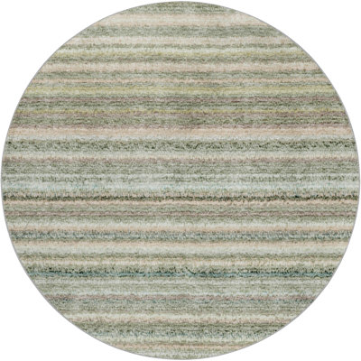 Premium Machine Washable Dream Shag ADS598 Striped Rug