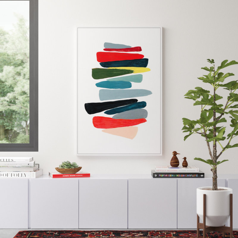 " Sliding Down " by Marmont Hill Painting Print, 60" H x 40" W