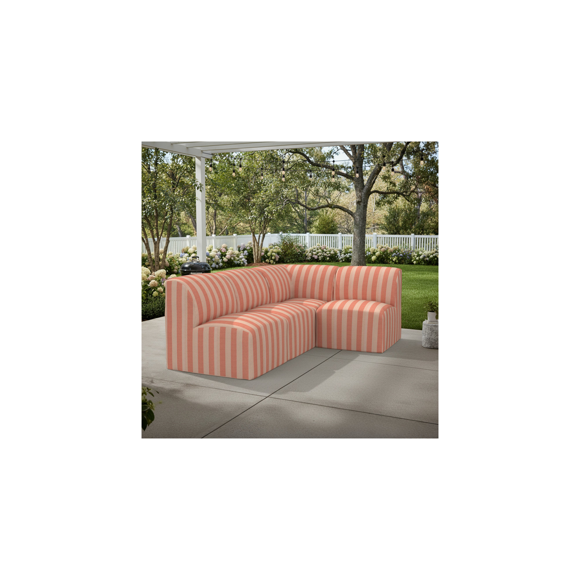 Joss & Main Praia Outdoor Sofa - Thumbnail 3