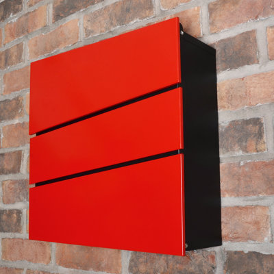 Adigun Steel Wall Mounted Post Box