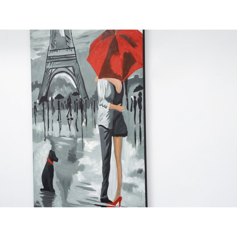 47 po x 19 po, peintures murales grises peintes à la main pour une élégance automnale