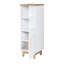 Finn 128cm H X 45cm W Solid Wood And Wooden Composite Materials Kids Bookcase