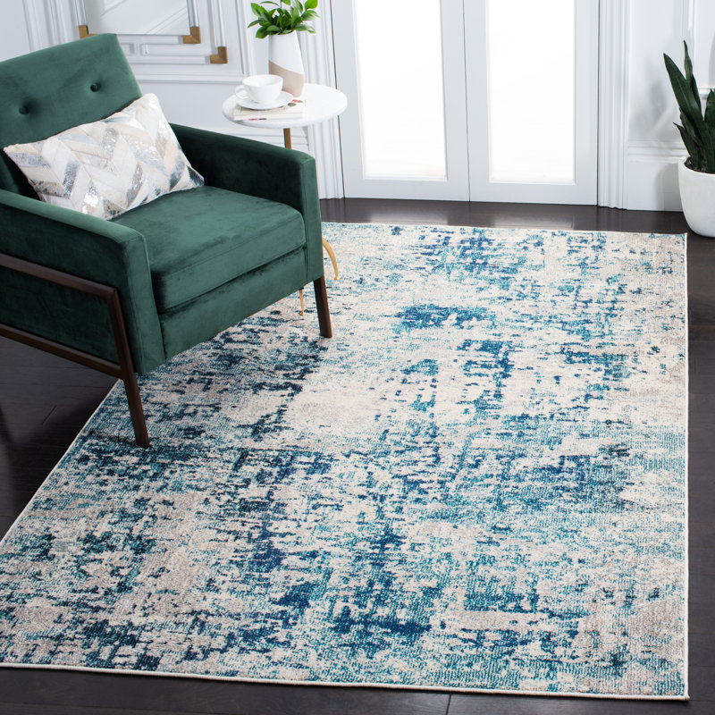 Abstract Area Rug, Rectangle 160 x 229 cm