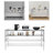 Marjolein 70.7'' W Metal Height -Adjustable Shelving Unit