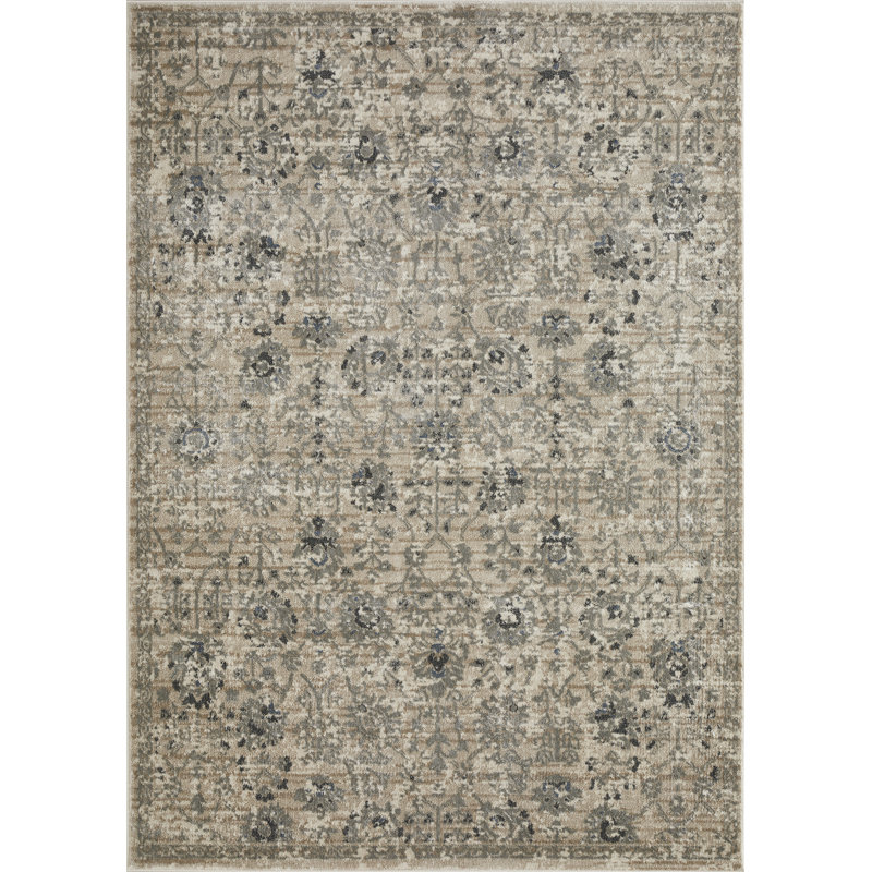 Floral Indoor Rug, Rectangle 10' x 13'