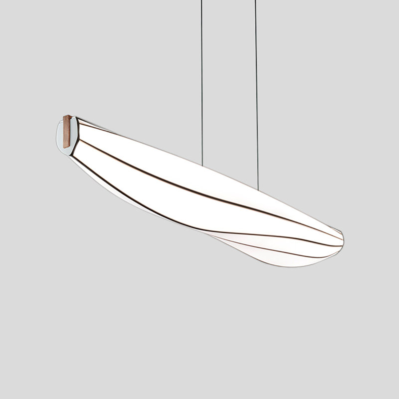 Lenis 1 - Light Pendant, 120V, 3500K, Walnut
