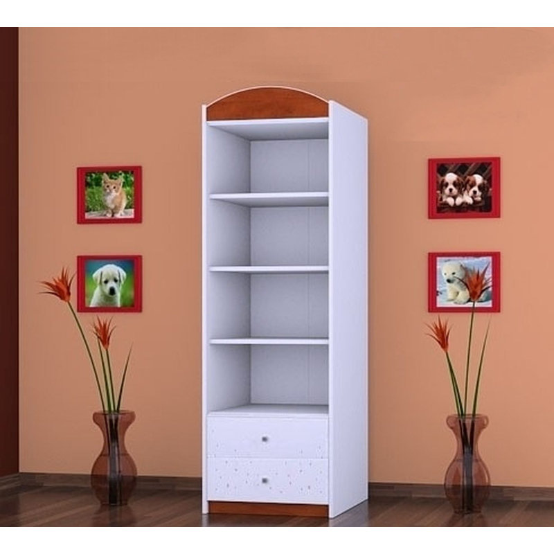 Montalvo 1 Door Wardrobe, Red