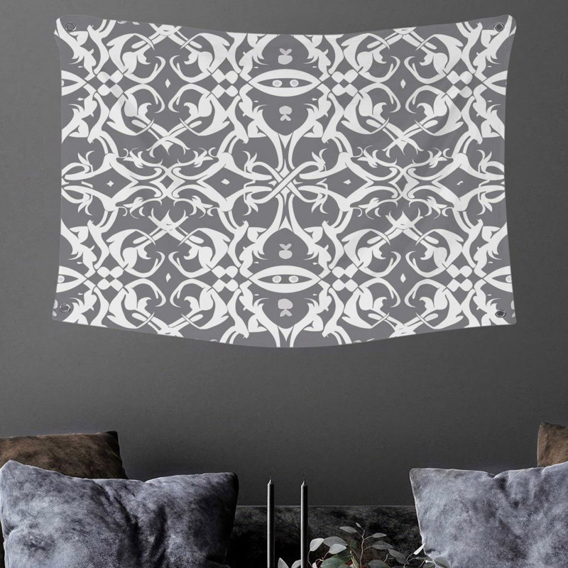 Tapisserie en microfibre, H 50 po x l 60 po