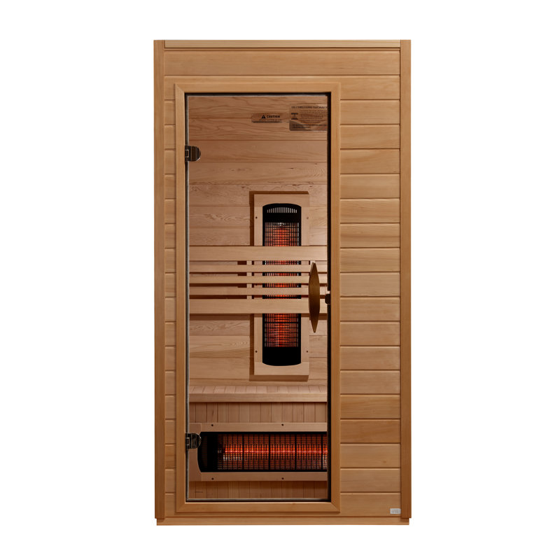Sauna dynamique Martin à spectre complet pour 1 à 2 personnes FAR IR Zero dans la pruche du Canada