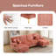 Aadrian Upholstered U-Shaped Sectional-1668287736