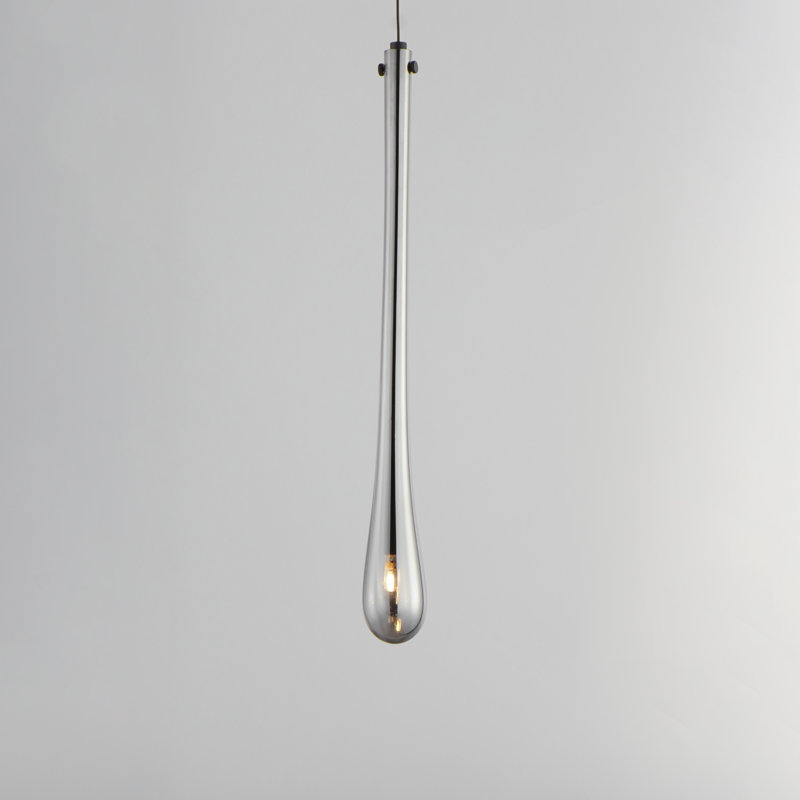 Luminaire suspendu 1 lumière, Noir