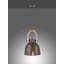 Mamie 1 - Light Brown Dome Pendant