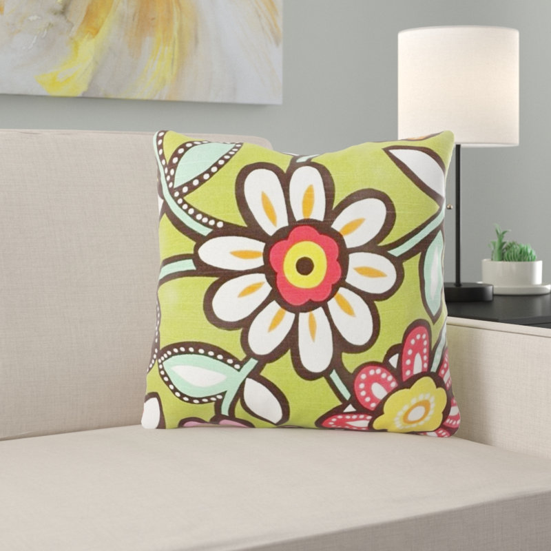 Coussin décoratif fleur, Intérieur