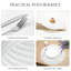 Ensemble de 4 napperons tressés blanc-931086466