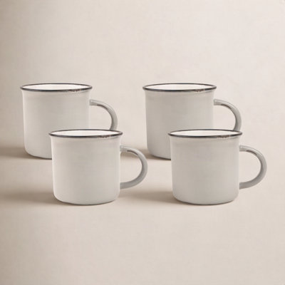 Tinware Stoneware Mug