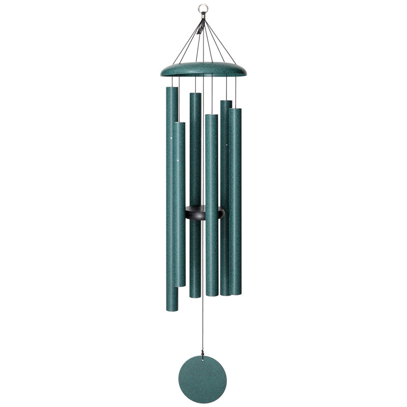 78-Inch Green Aluminum Outdoor Wind Chime