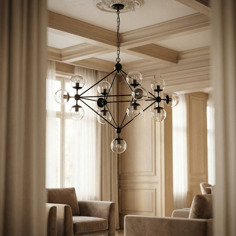 Pluto 13 - Light Chandelier