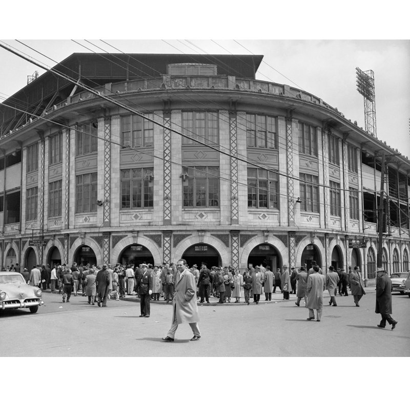 Forbes Field, 19" H x 24" W