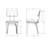 Kusum Table And Symmetry Chairs Dining Set-1642730473