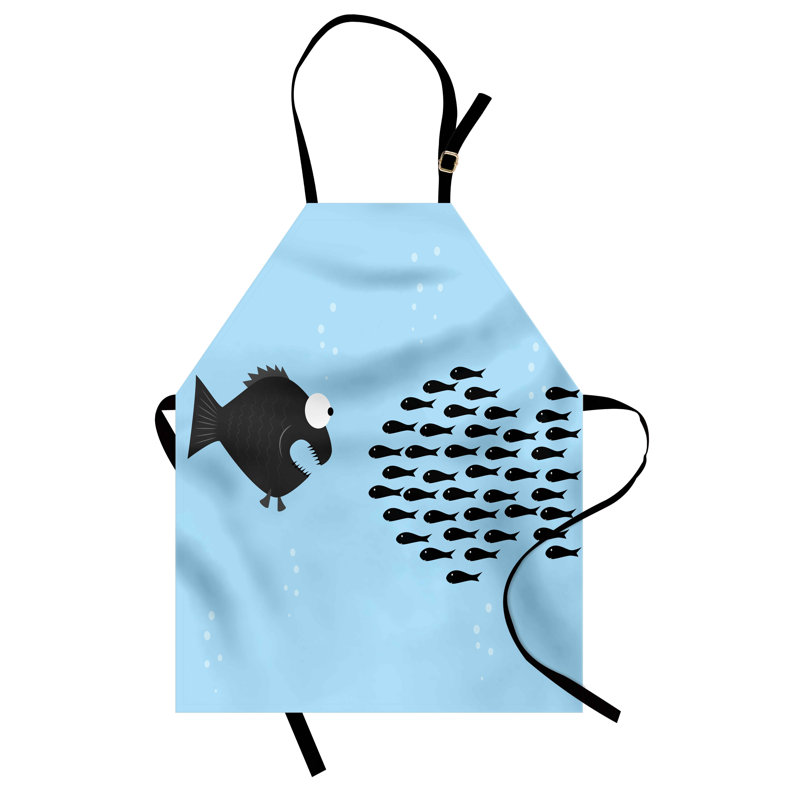 No Pattern Bib Apron