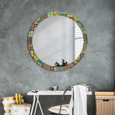 Huldar Glass Flat Wall Mirror