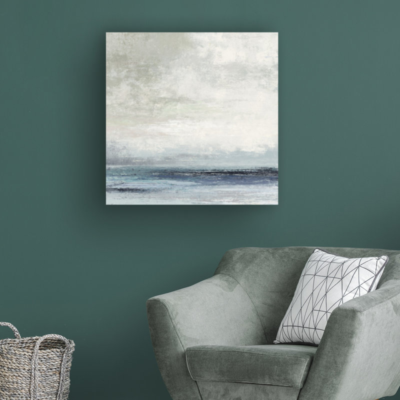 Suzanne Nicoll Blue and White Landscape Canvas Art