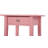 Dalton Nightstand-End Table with One Drawer Pink-36312675