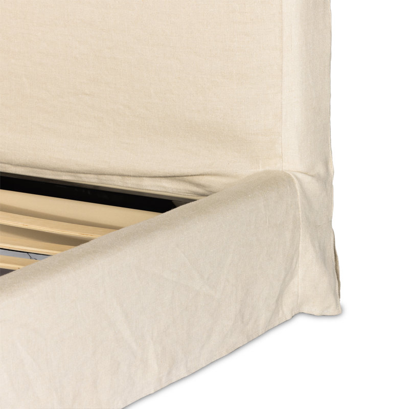 Daphne Upholstered Bed, Brussels Natural, King