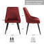 Chipman Velvet Upholstered Dining Chair-37275338