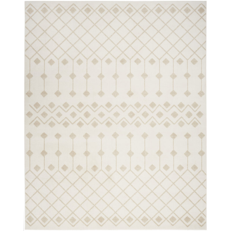 Moroccan Area Rug, Rectangle 3'9" x 5'9"
