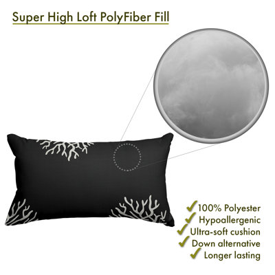 Outdoor Reversible Throw Pillow
