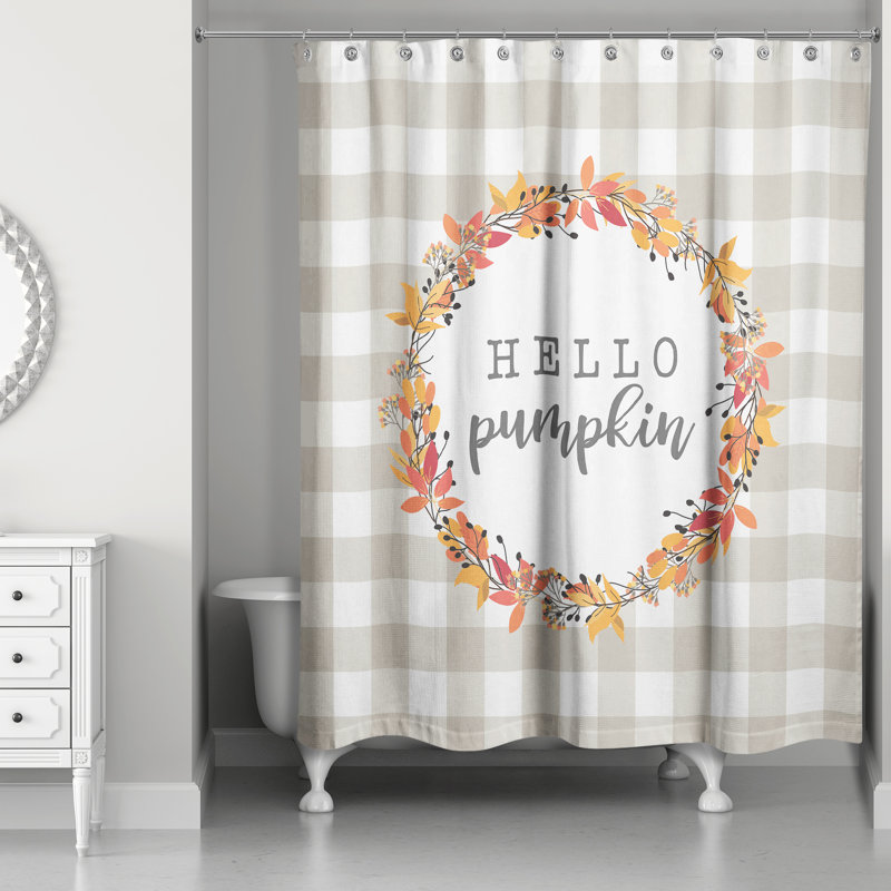 Shepha Geometric Shower Curtain