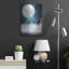 «Moonwalk» par Diogo Verissimo, Ebern Designs, art mural en métal, 16 po x 24 po