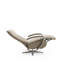 Theodosius 68cm Wide Genuine Leather Swivel-345381481