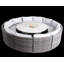 Ensemble de conversation modulaire en rotin pour 12 personnes avec coussins Arrika