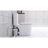 Toilet With 600W Powerful : Dual Flush, 17.25" Compliant Seat, Soft-Close, 3 Water Entries, White Modern For Basement: Comfort Soft-Close Lid, Inlets,