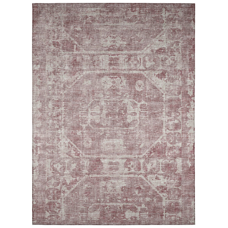 Fenwick Washable Oriental Indoor / Outdoor Rug, Rectangle 9' x 12'