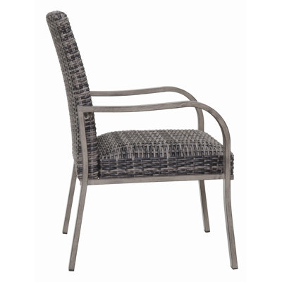 Ensemble de 2 chaises de salle à manger d'extérieur pour le jardin, la cour arrière et la piscine