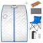 Dakota Fields Brayner Portable Traditional Steam Sauna with Remote Control-1840836507