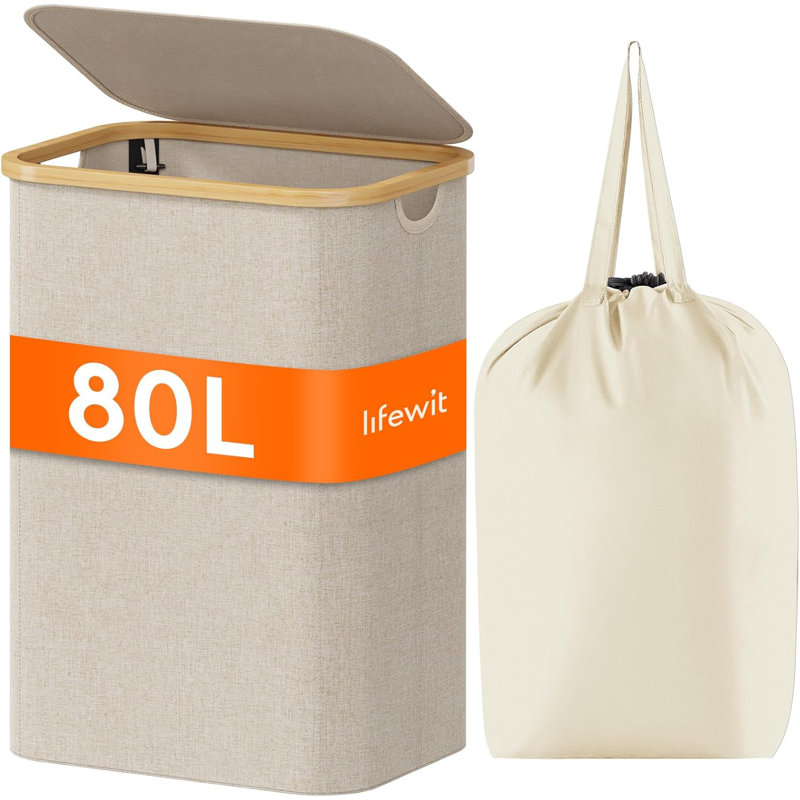 Laundry Hamper, Beige