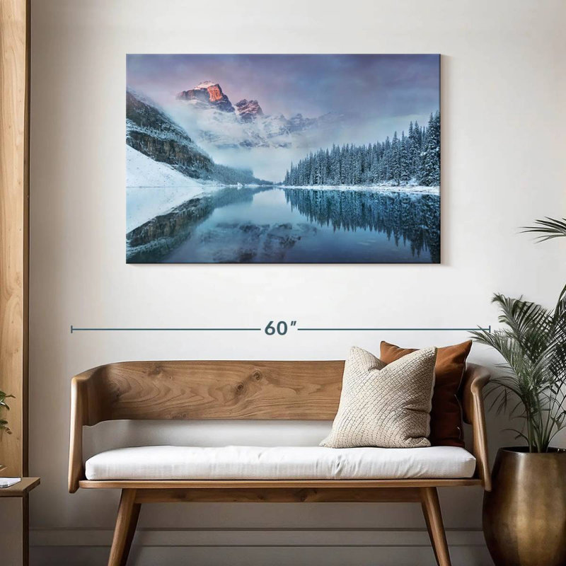 Alvord Wispy Snow Mountain, H 30 po x l 45 po