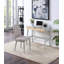 Bureau Hilton gris / naturel