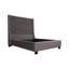 Revêtement de lit capitonné en velours Zoa Bed W-115686015-115686016